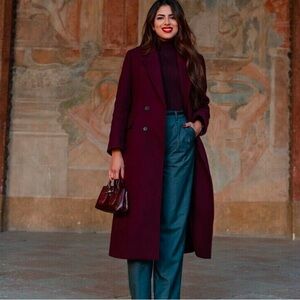 ZARA MANTECO WOOL COAT ♥️